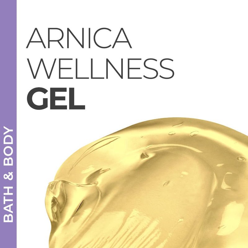 Pravada Private Label Arnica Wellness Gel samples, natural arnica gel for soothing muscle relief.