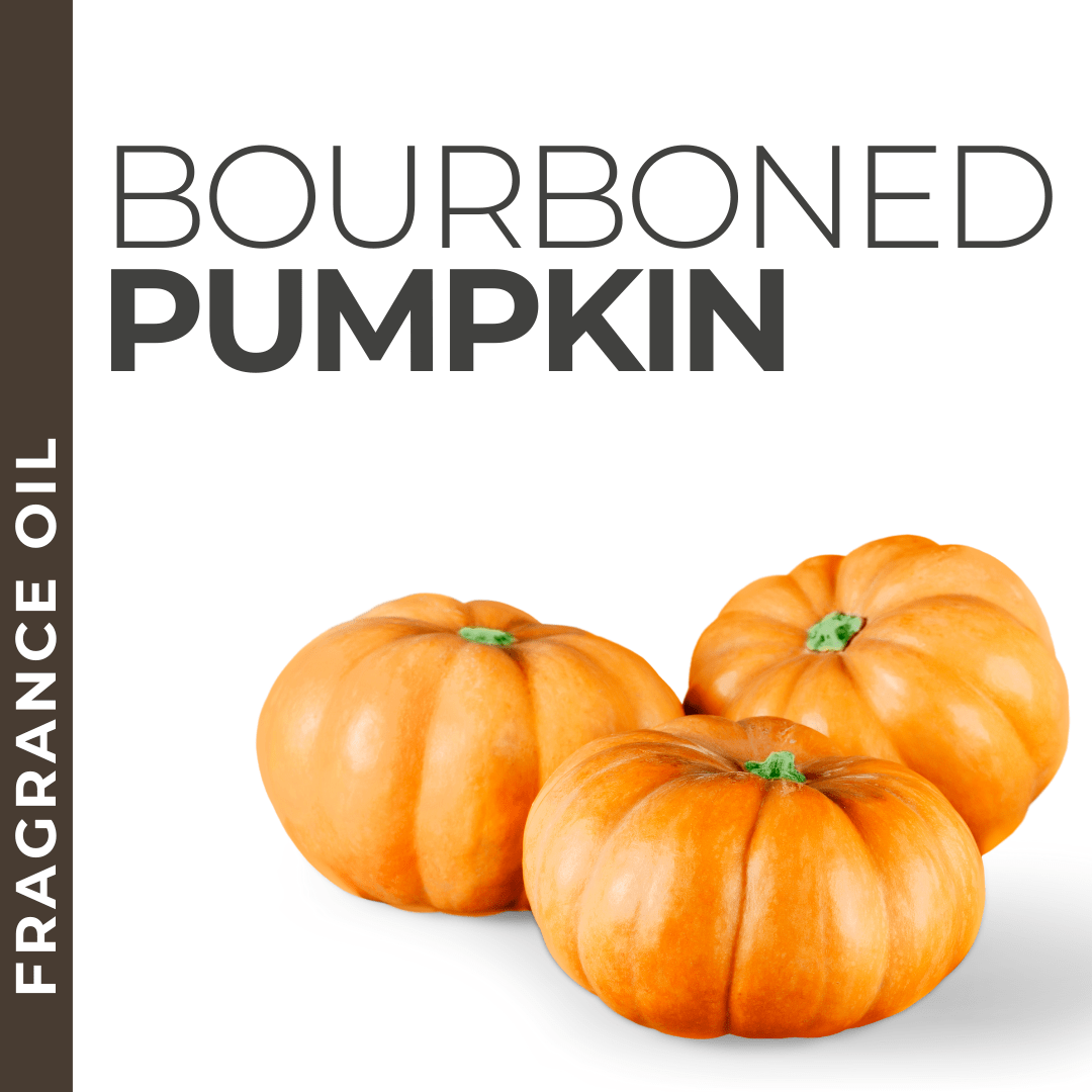 Bourboned Pumpkin fragrance sample, warm and spicy autumn scent for private label body care