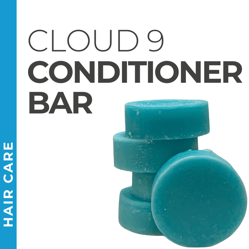 Pravada Private Label Cloud 9 Conditioner Bar samples, lightweight conditioner bar for soft, cloud-like hair.