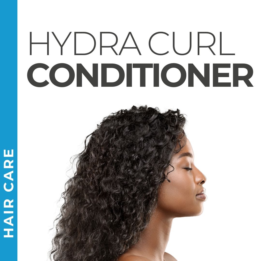 Pravada Private Label Hydra Curl Conditioner samples, moisturizing conditioner for defined and hydrated curls.