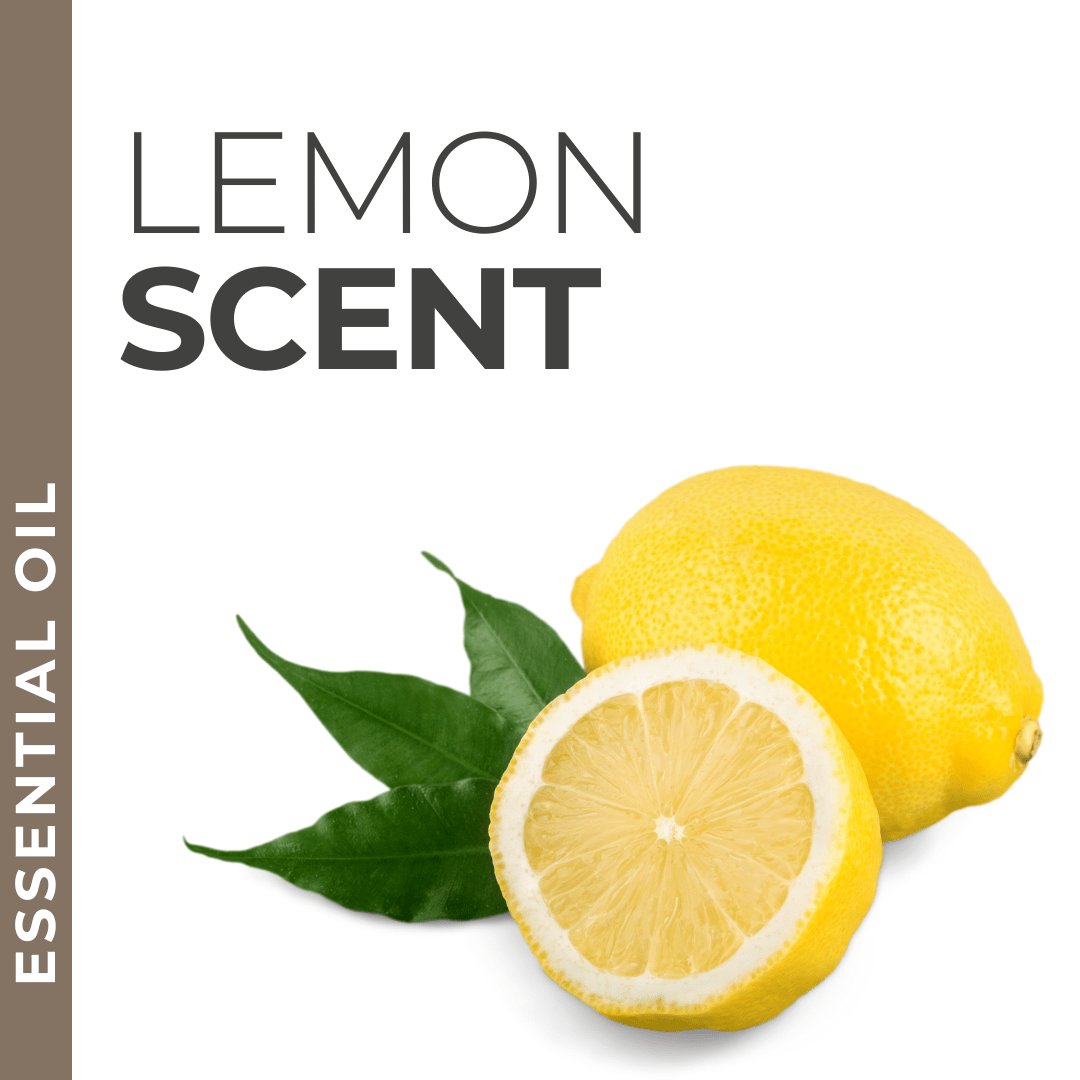 Lemon essential oil sample, fresh and citrusy scent for private label formulations