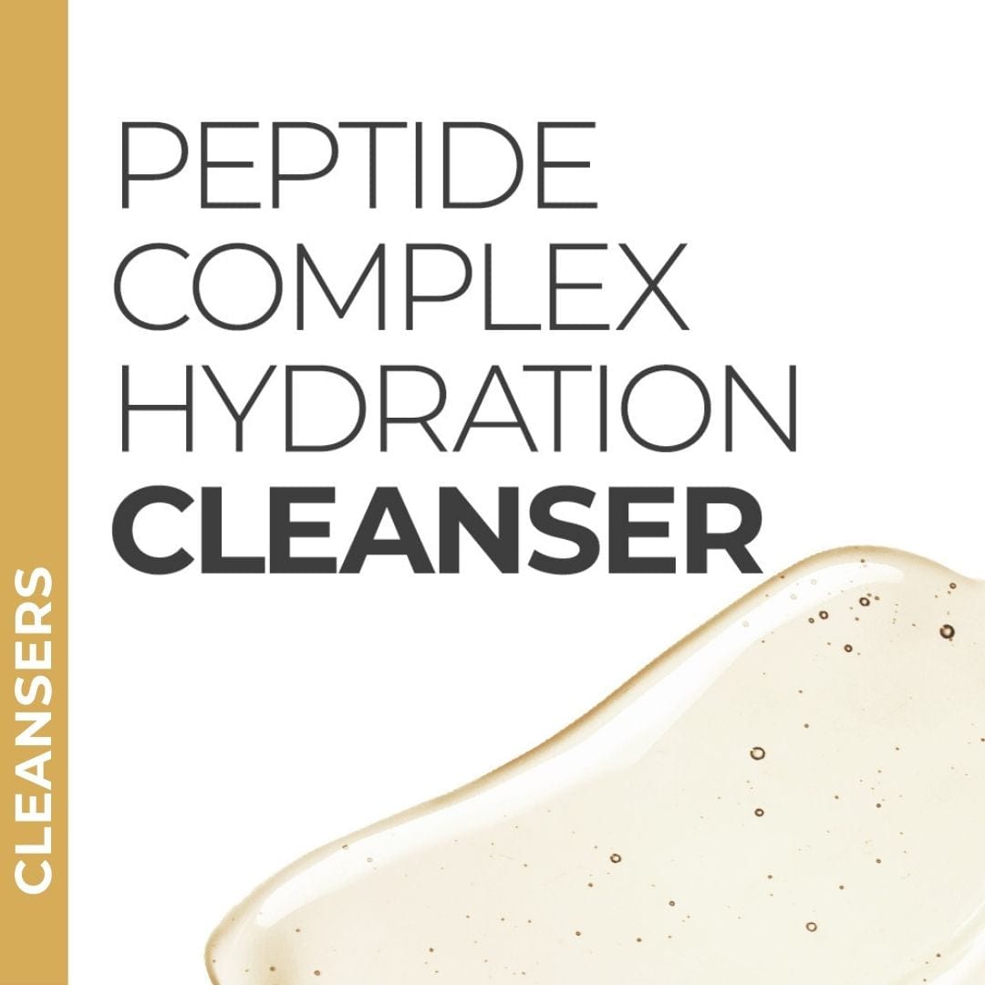 Pravada Private Label Peptide Complex Hydration Cleanser samples, nourishing cleanser with peptides for hydration