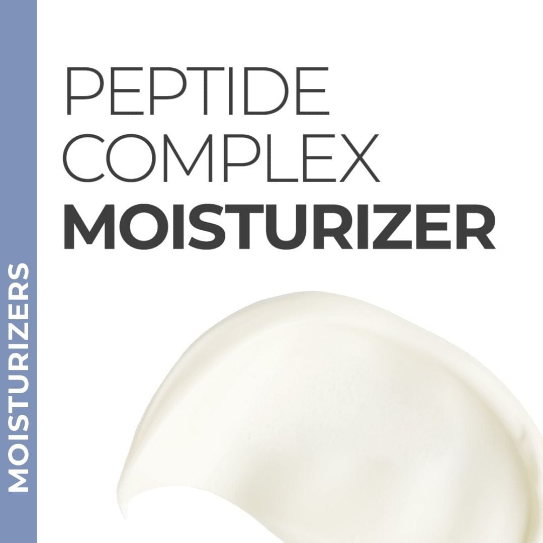 Pravada Private Label Peptide Complex Moisturizer samples, moisturizing formula with peptides for smooth skin