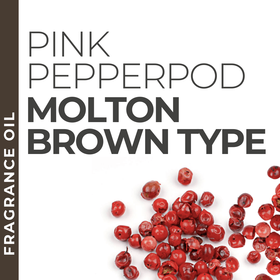 Pink pepperpod fragrance sample, Molton Brown-inspired spicy floral aroma for private label skincare