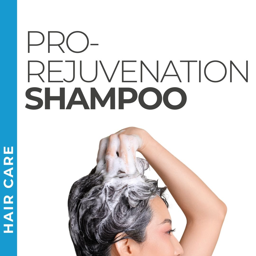 Pravada Private Label Pro-Rejuvenation Shampoo samples, refreshing shampoo for stronger, rejuvenated hair.