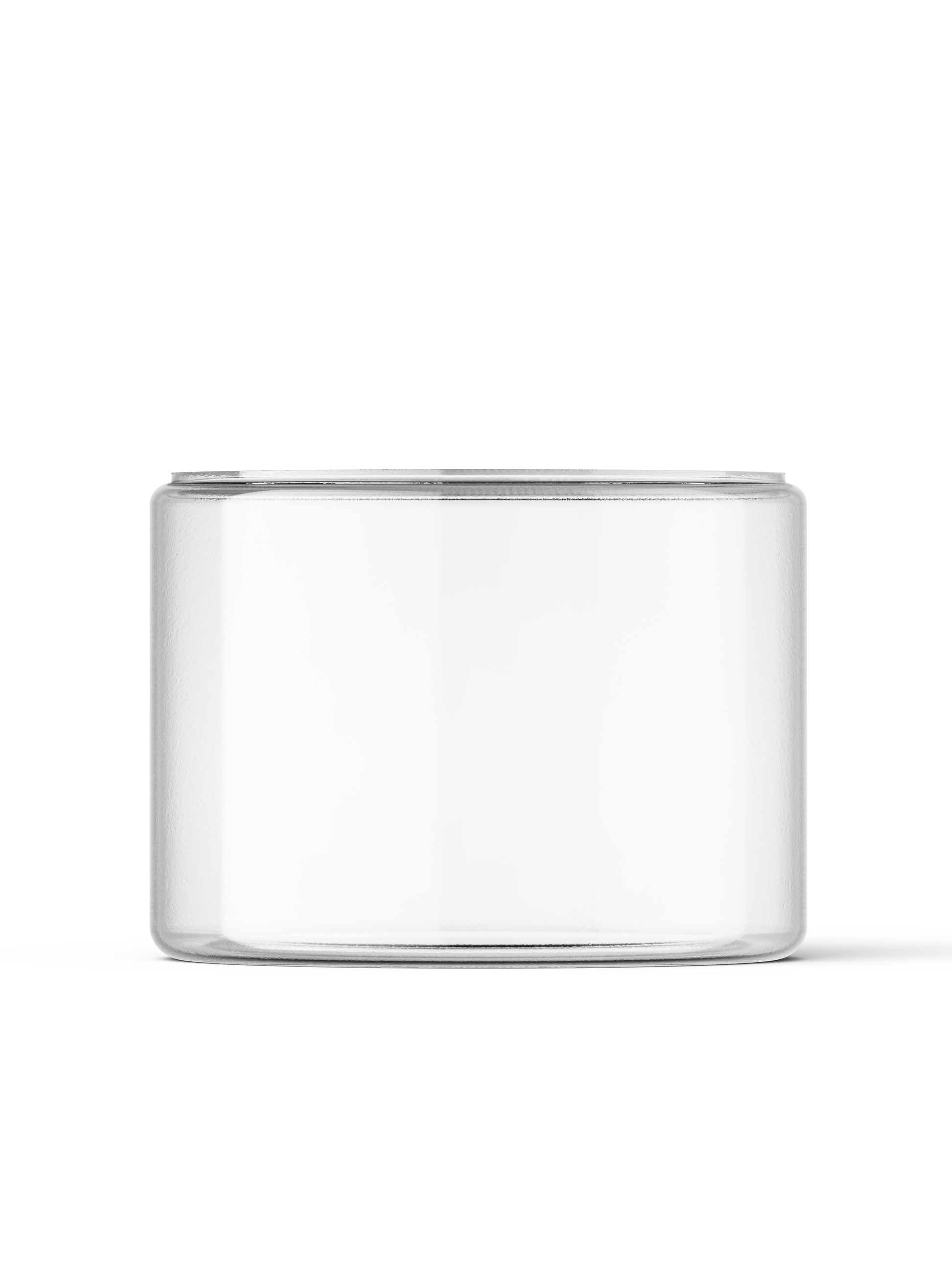 Pravada private Label Double Wall Clear Plastic Jar - Samples