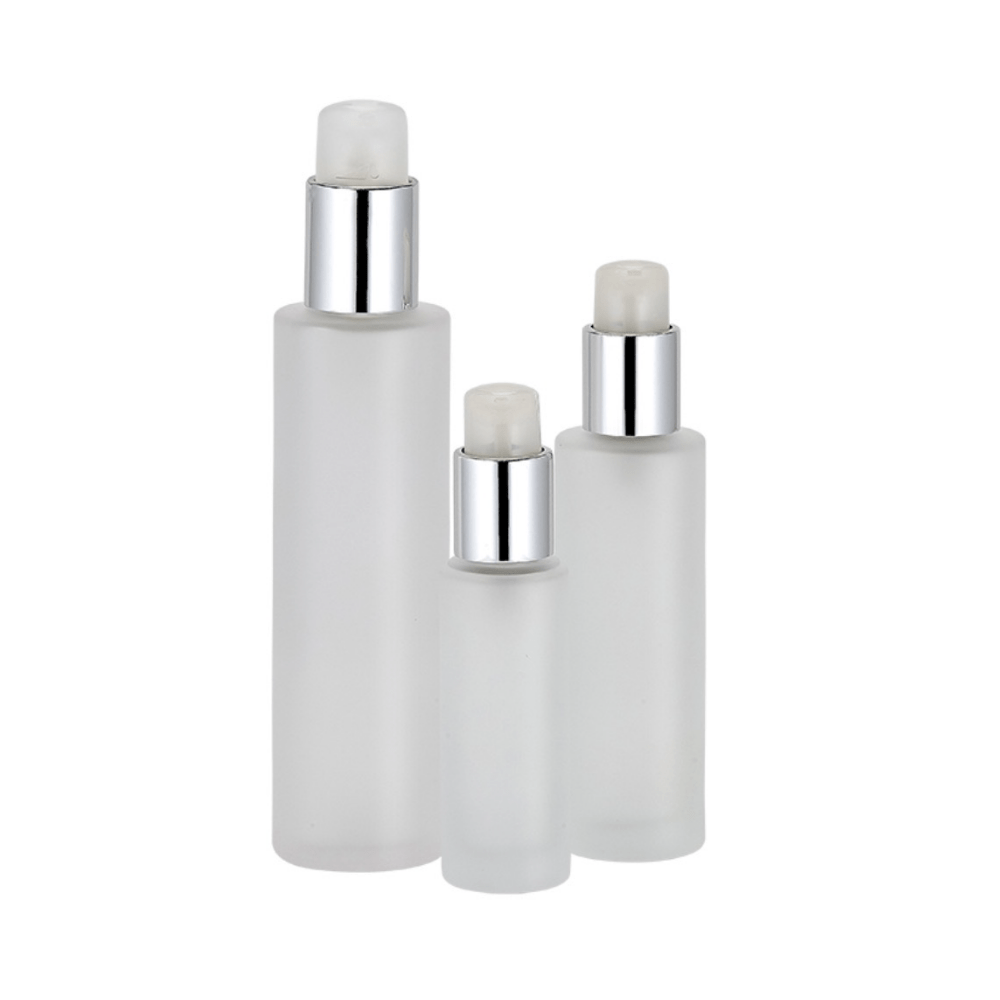 Pravada Private Label Premium Glass Frosted Cylinder Collection - Samples